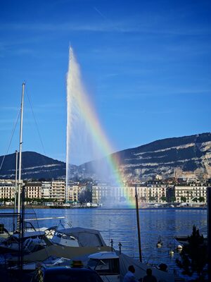 Città di sinistra arcobaleno